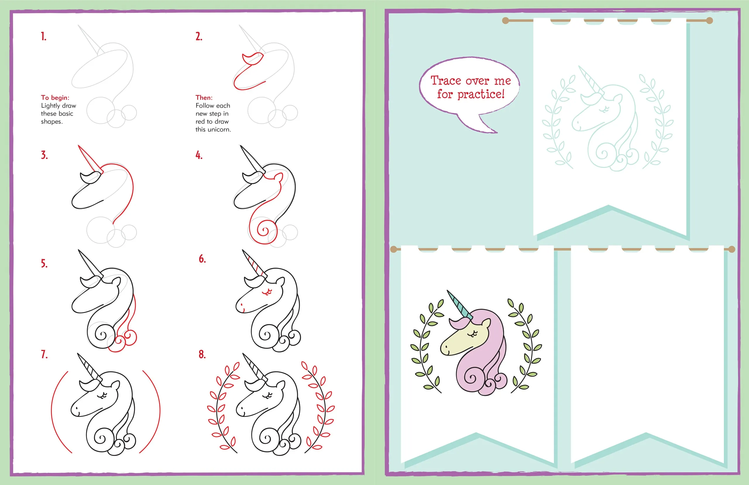 Learn To Draw... Unicorns, Mermaids, and More!