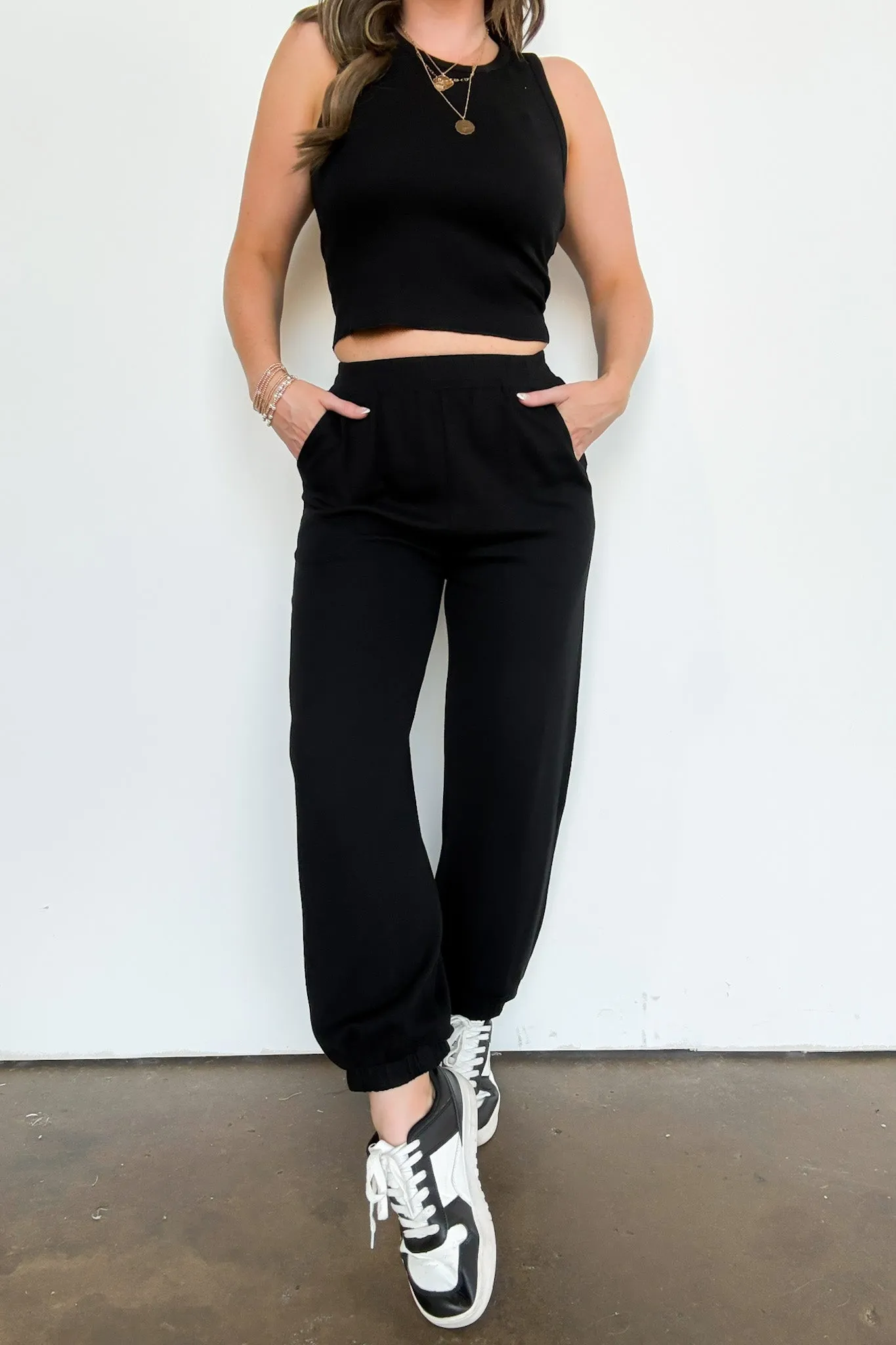 Lynae Ribbed Joggers - FINAL SALE