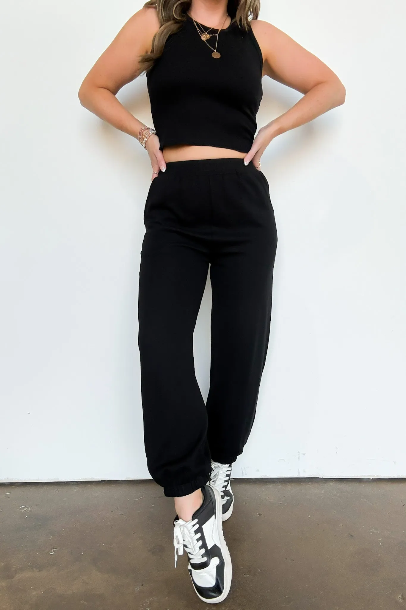 Lynae Ribbed Joggers - FINAL SALE