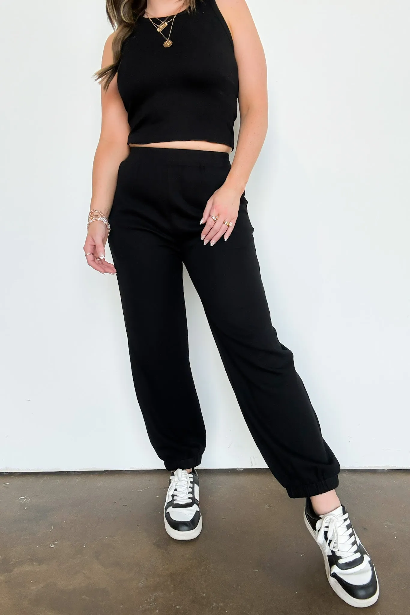 Lynae Ribbed Joggers - FINAL SALE