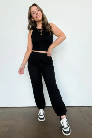 Lynae Ribbed Joggers - FINAL SALE