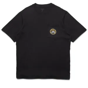 Malbon Golf Citron Pocket Tee - Black