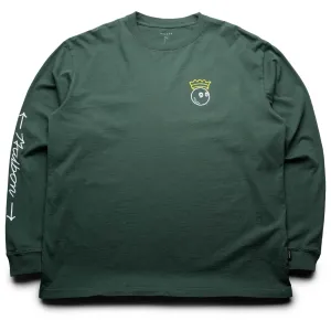 Malbon Golf Trophy L/S Tee - Malbon Green