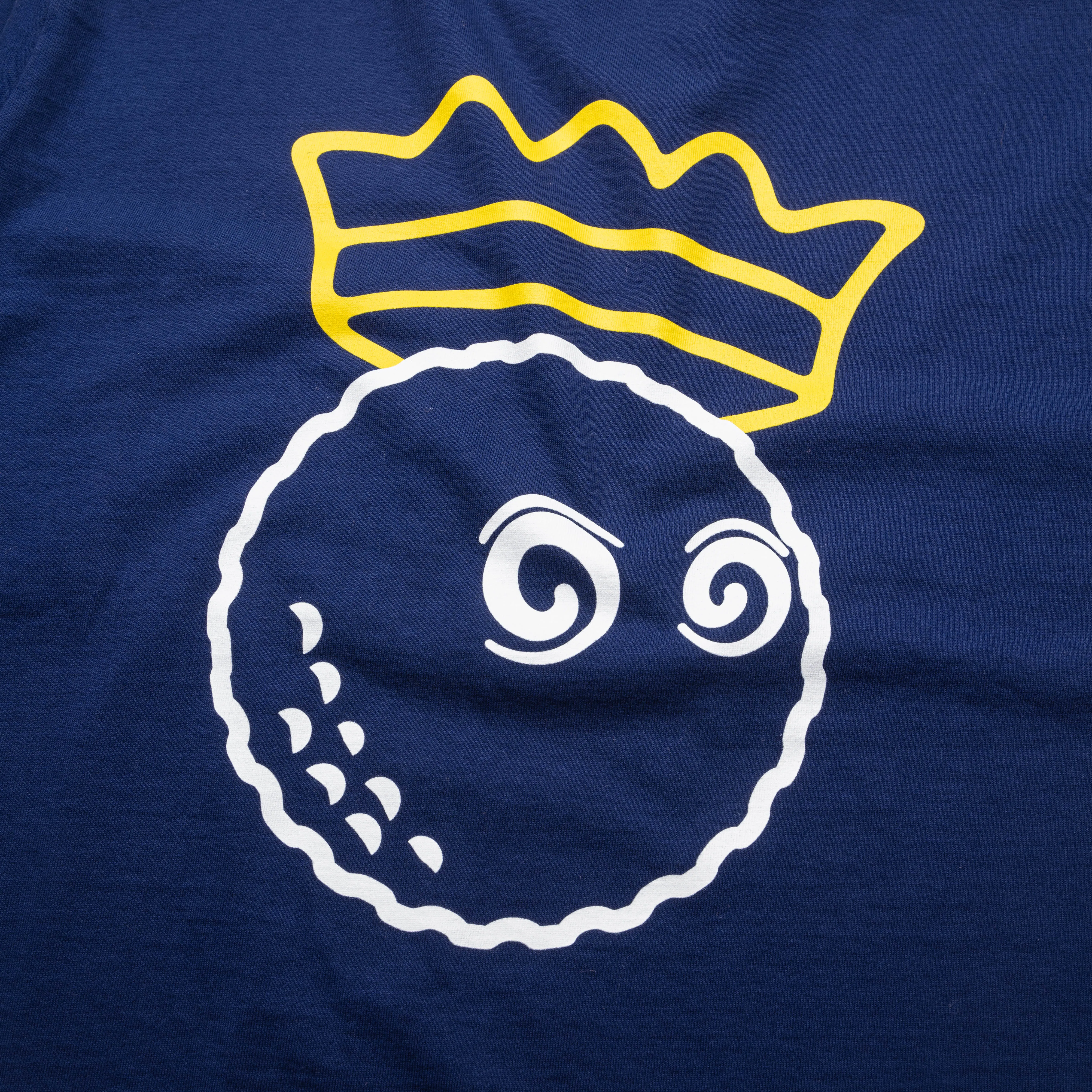Malbon Golf Trophy Pocket Tee - Navy