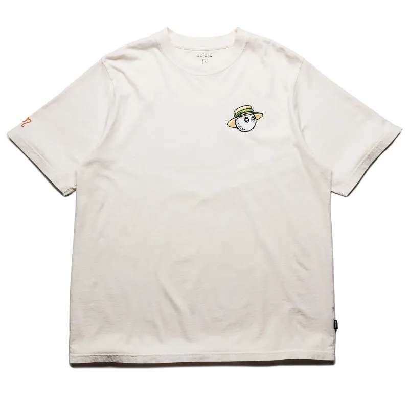 Malbon Golf Villa Tee - Ivory