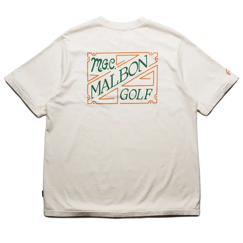 Malbon Golf Villa Tee - Ivory