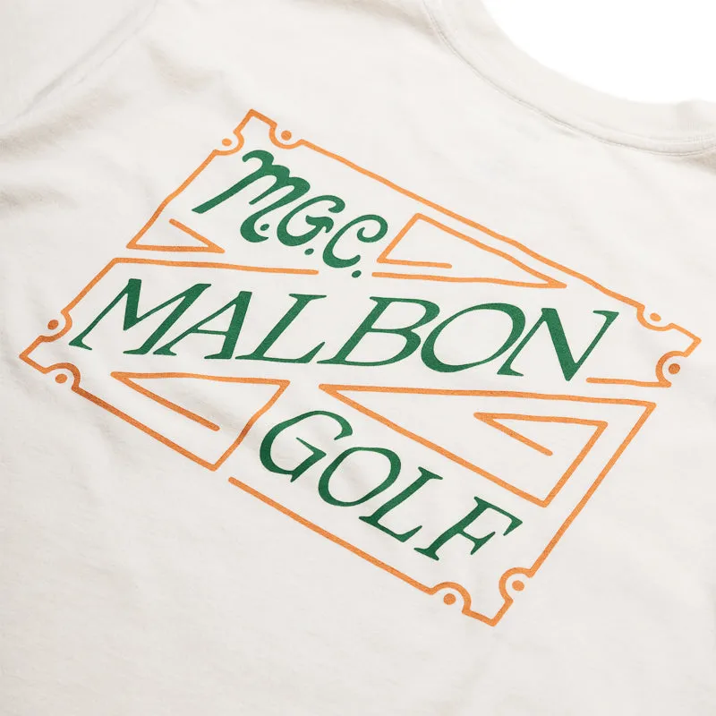 Malbon Golf Villa Tee - Ivory