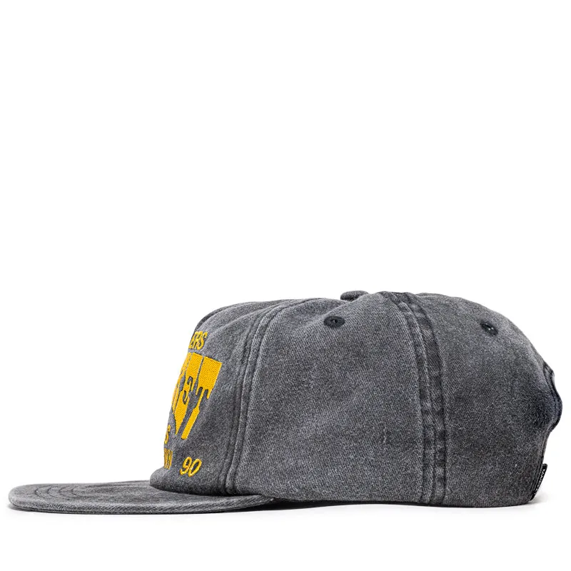 Market Farmers Market 5-Panel Snapback - Washed Black