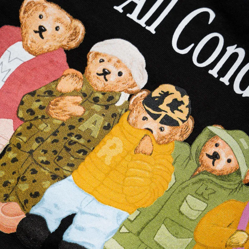Market Gorpcore Bears Tee - Washed Black