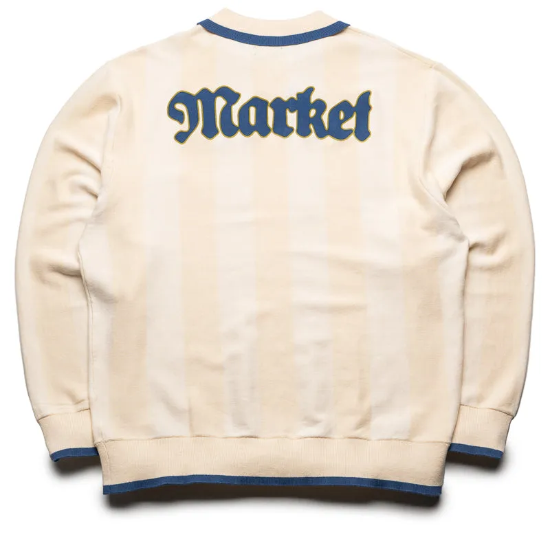 Market Pure Gold Collared Sweater - Butter Cream