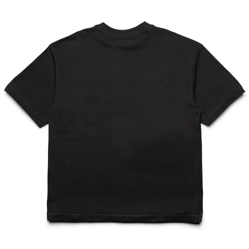 Market Smiley Masked Tee - Washed Black