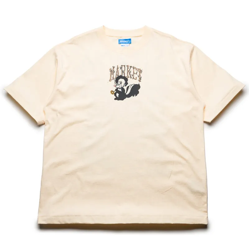 Market Smiley Quiet Cabin Tee - Butter Cream