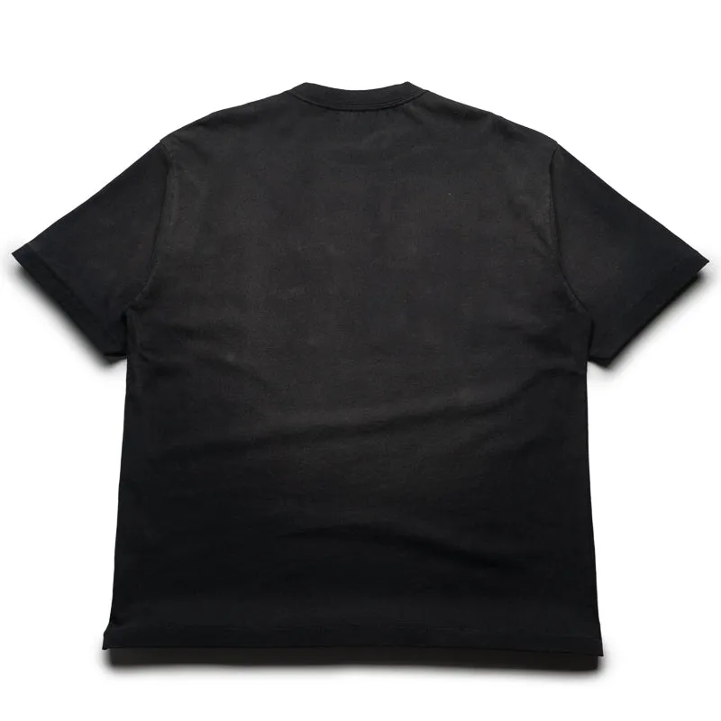 Market Tonal Beware Tee - Jet Set Black