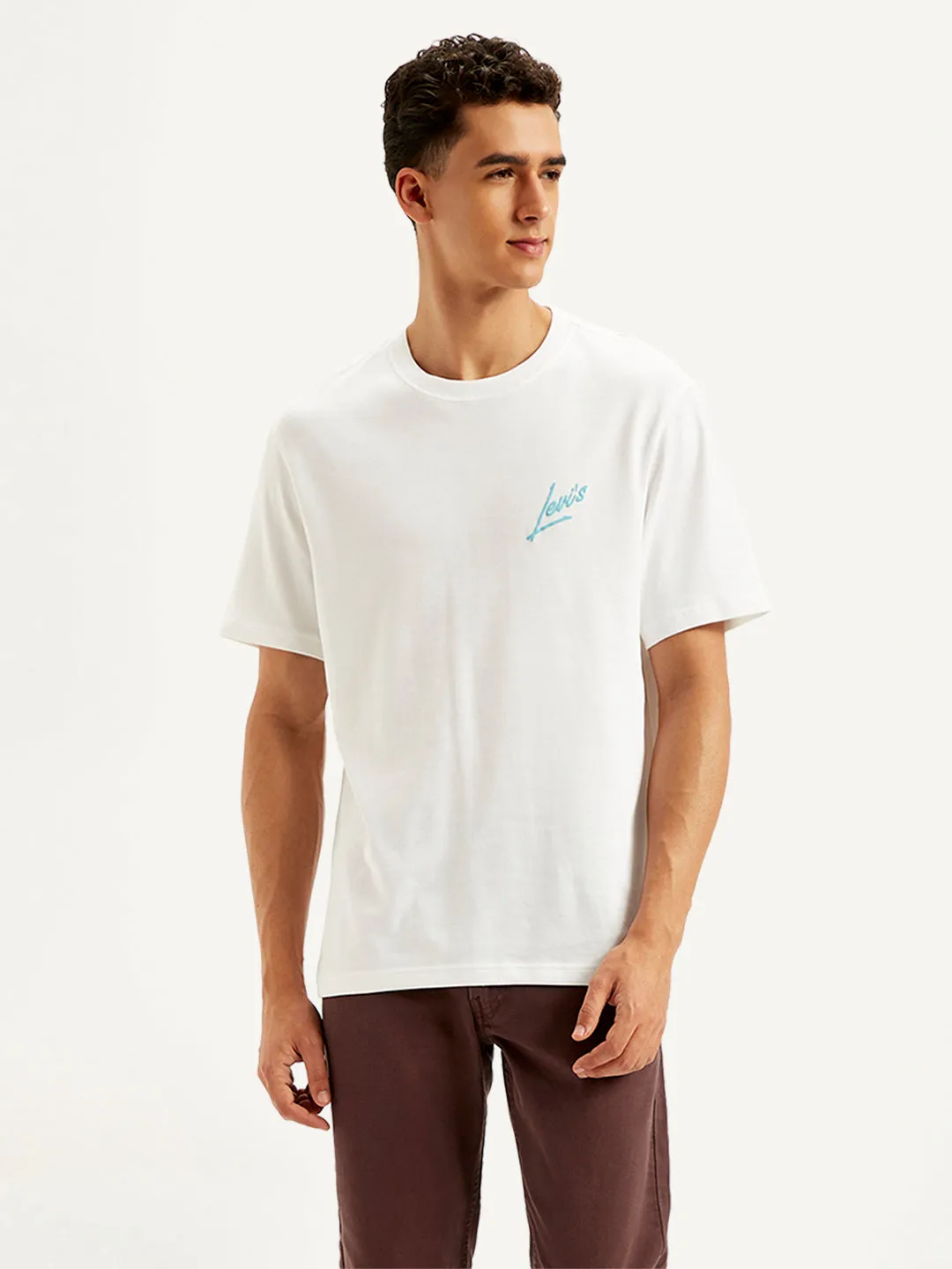 Men's Graphic Print Crew Neck T-shirt LEVI'S