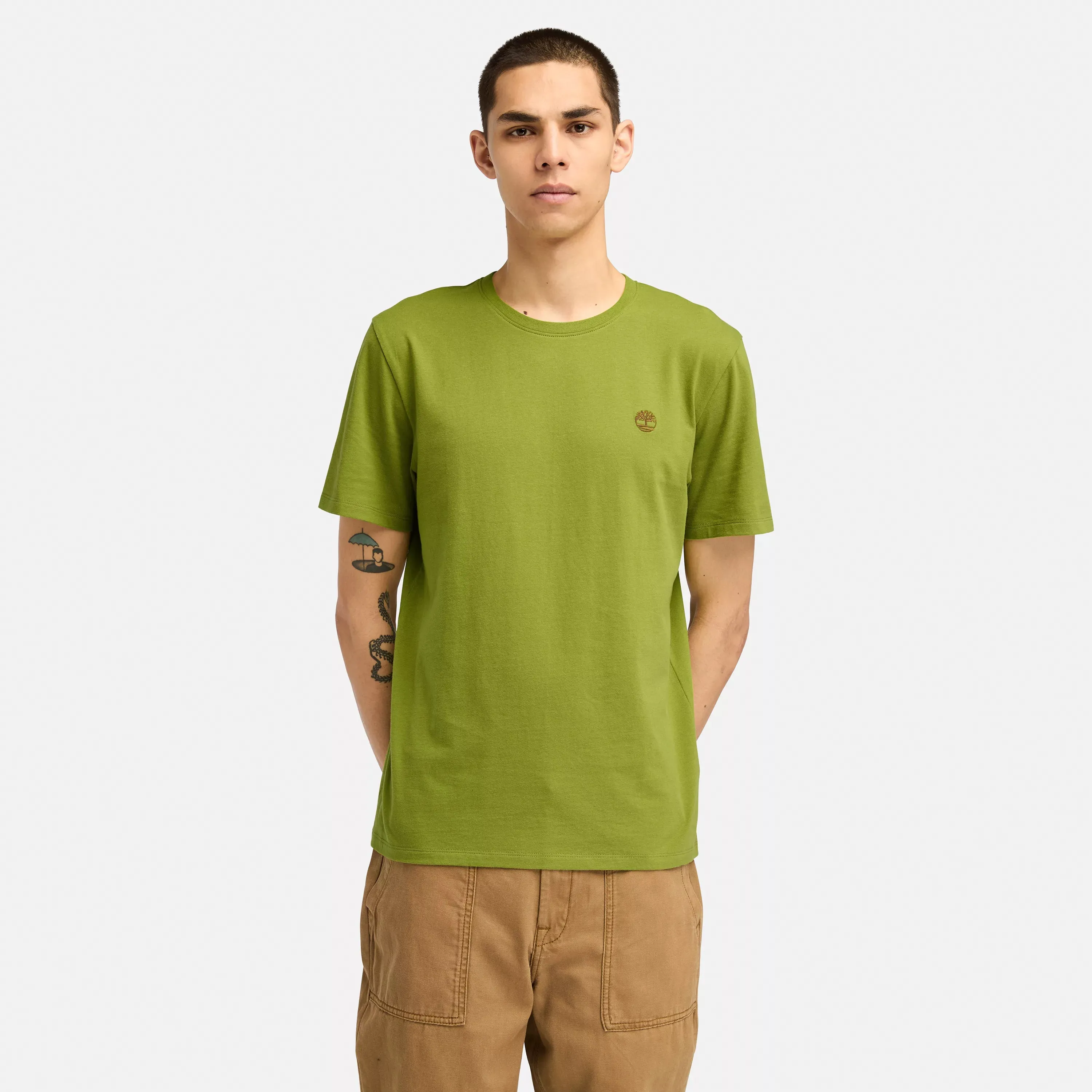 Men's Oyster River US Chest Logo Short Sleeve T-Shirt