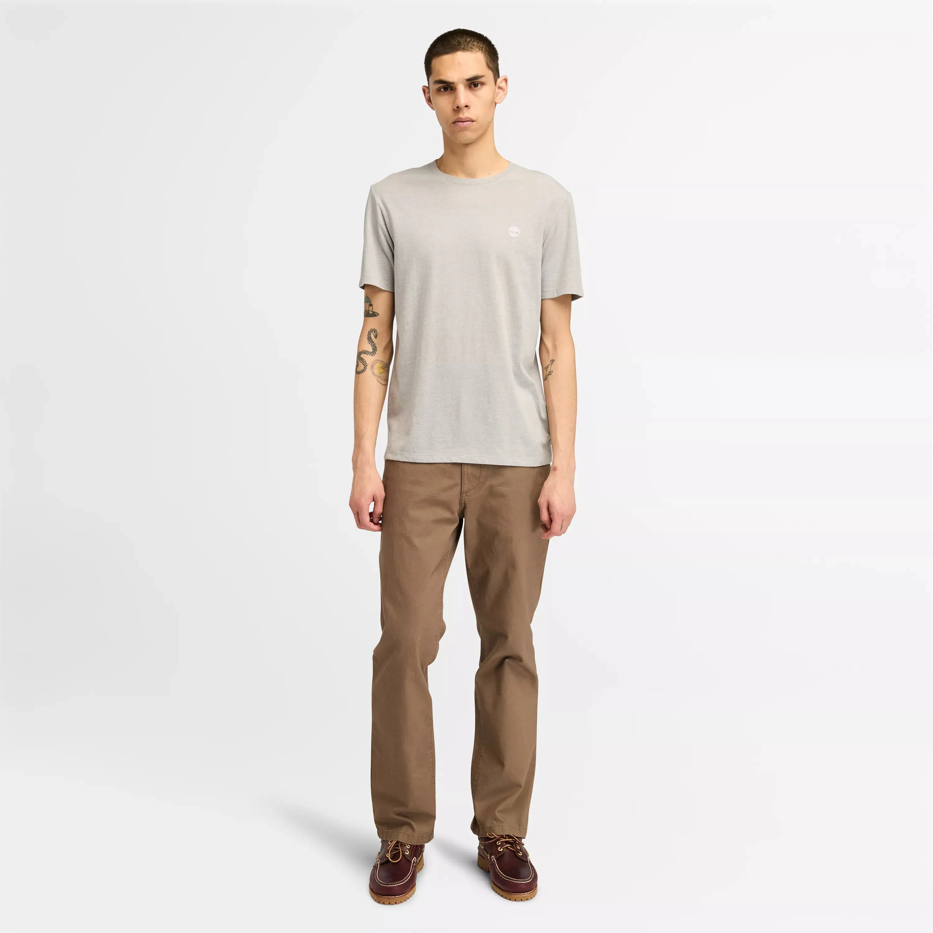 Men's Oyster River US Chest Logo Short Sleeve T-Shirt