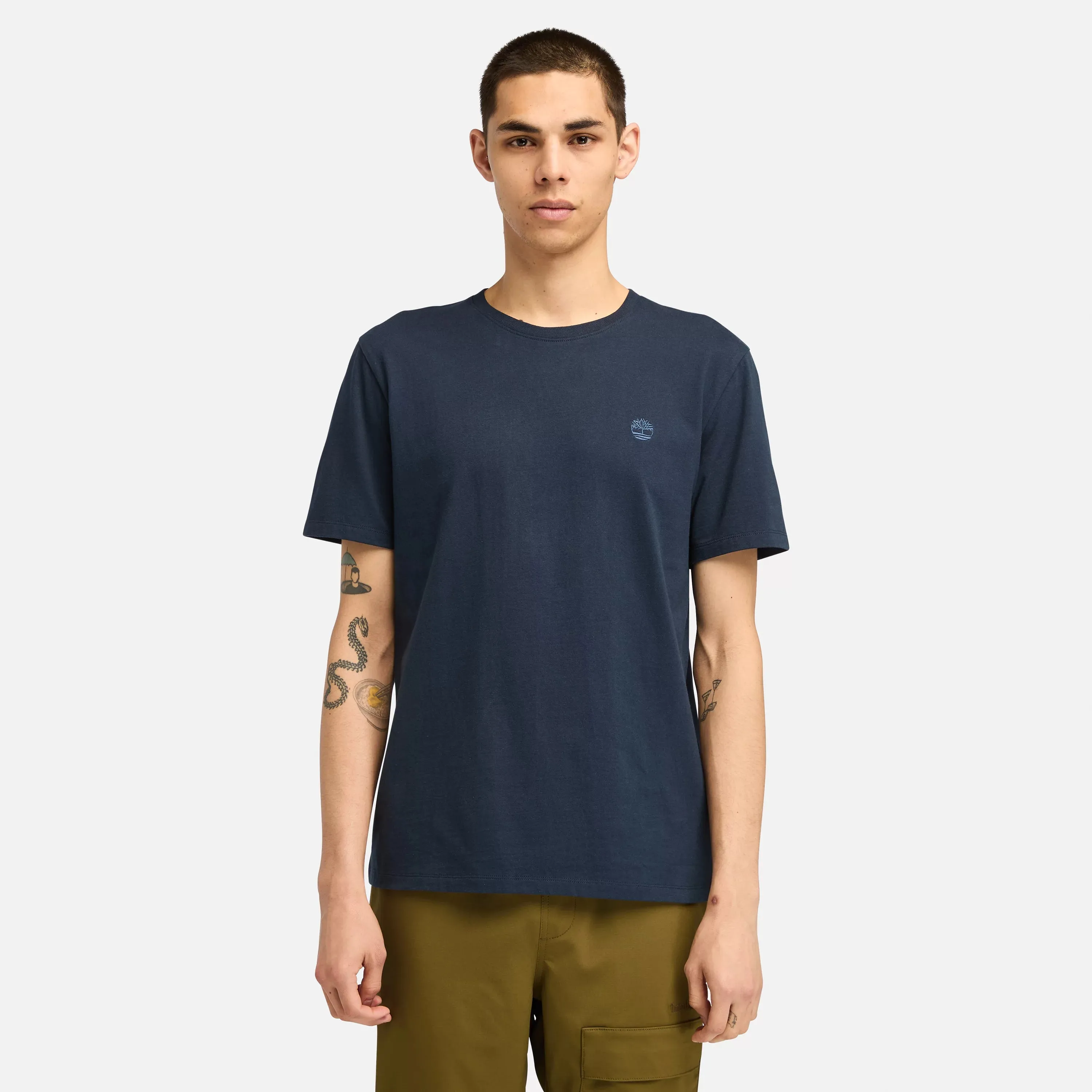Men's Oyster River US Chest Logo Short Sleeve T-Shirt