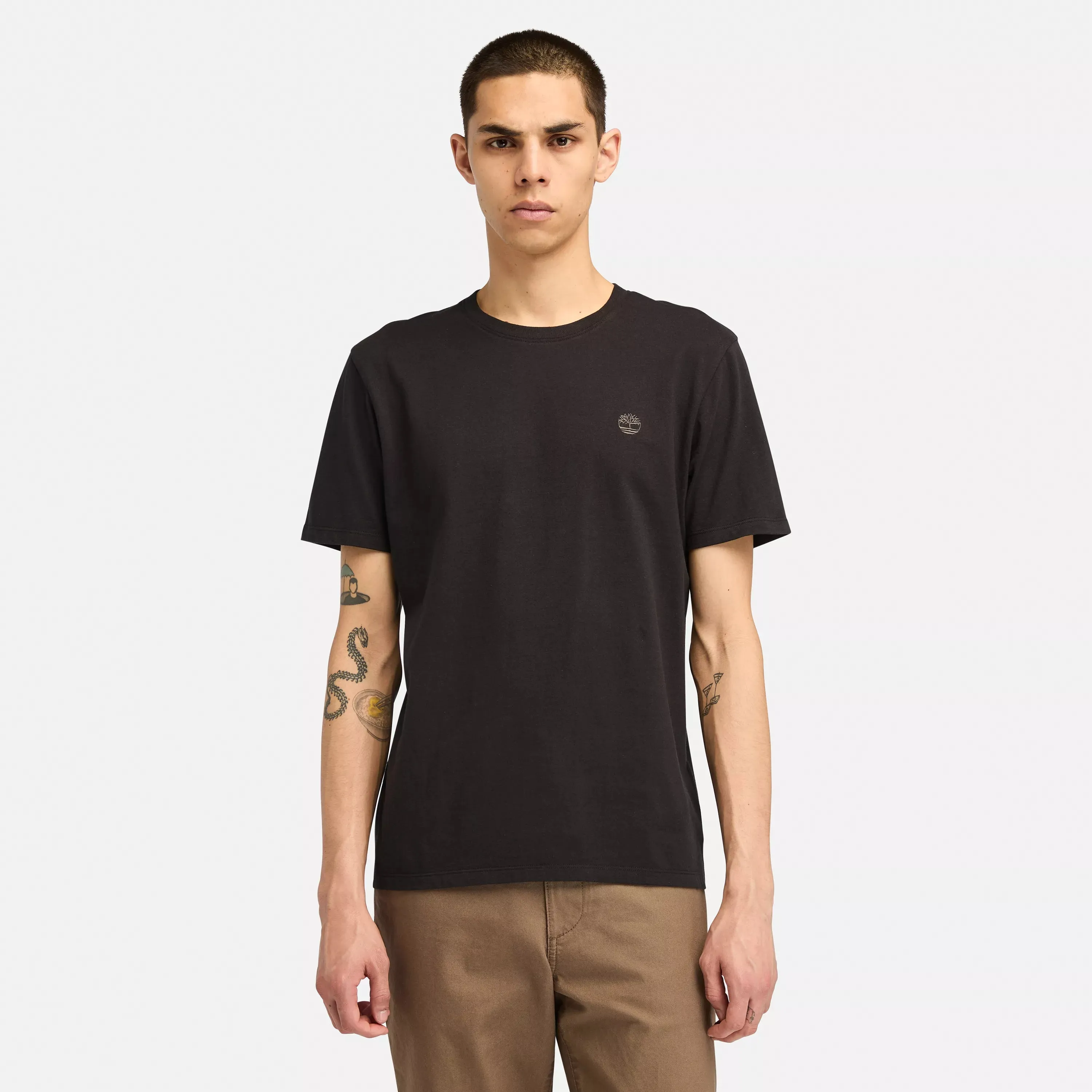 Men's Oyster River US Chest Logo Short Sleeve T-Shirt