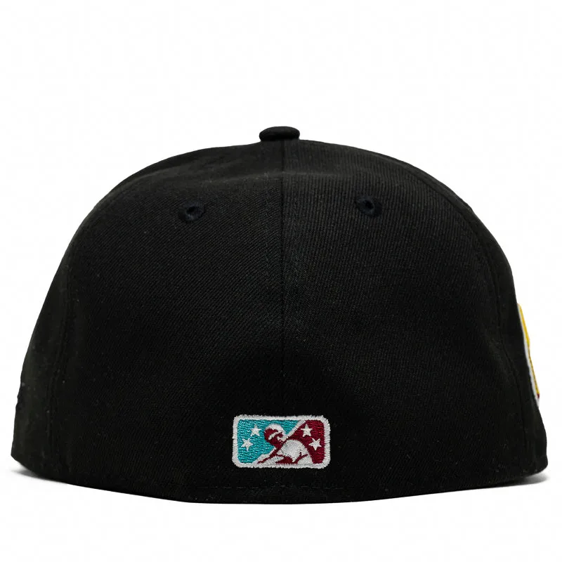 New Era x Politics Akron RubberDucks 59FIFTY Fitted Hat - Black