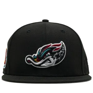 New Era x Politics Akron RubberDucks 59FIFTY Fitted Hat - Black