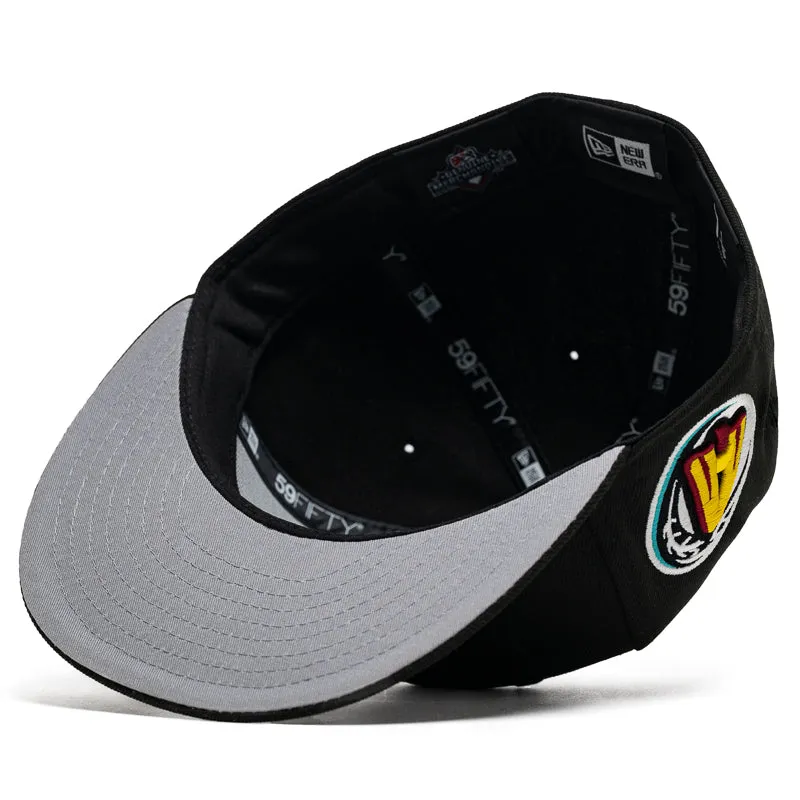 New Era x Politics Akron RubberDucks 59FIFTY Fitted Hat - Black
