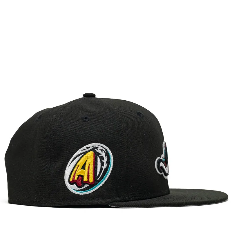 New Era x Politics Akron RubberDucks 59FIFTY Fitted Hat - Black