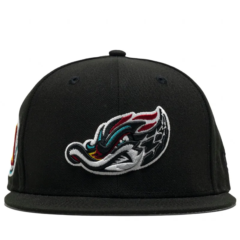 New Era x Politics Akron RubberDucks 59FIFTY Fitted Hat - Black