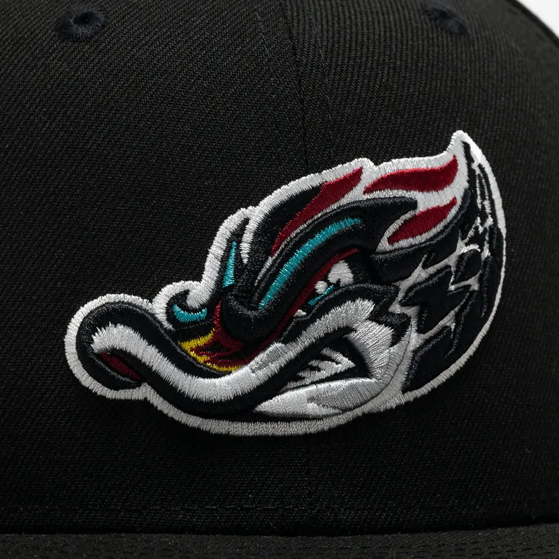 New Era x Politics Akron RubberDucks 59FIFTY Fitted Hat - Black