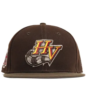 New Era x Politics Hudson Valley Renegades 59FIFTY Fitted Hat - Chocolate/Brown
