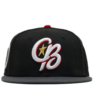 New Era x Politics Kannapolis Cannon Ballers 59FIFTY Fitted Hat - Black/Grey