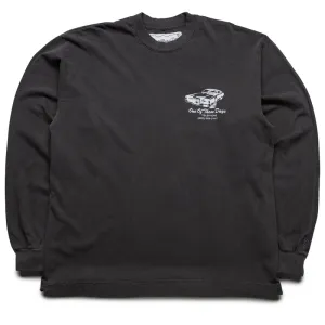 One Of These Days Tire Service L/S Tee - Washed Black