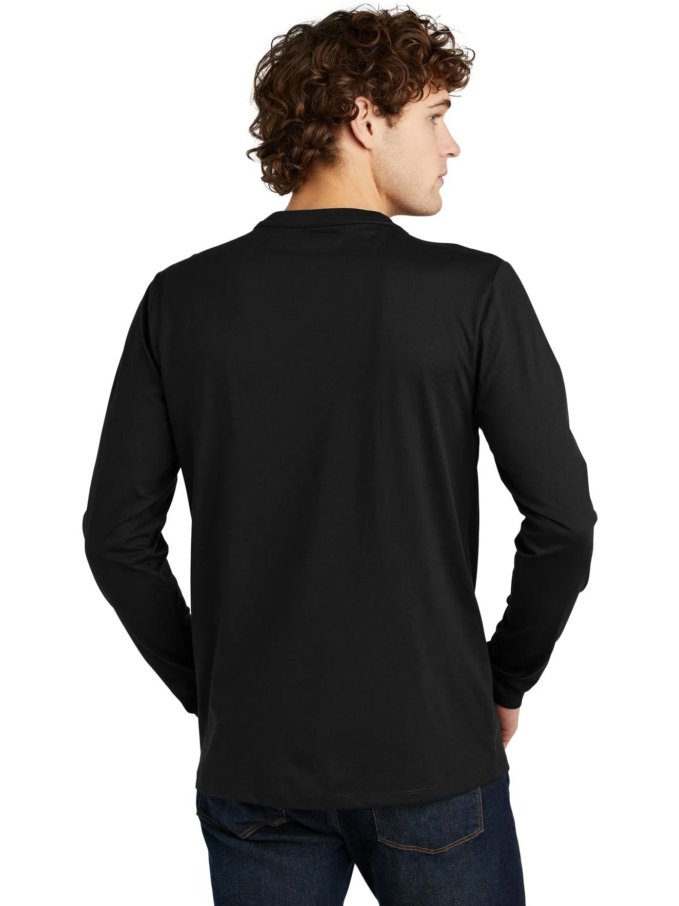 OUTLET-New EraHeritage Blend Long Sleeve Crew Tee