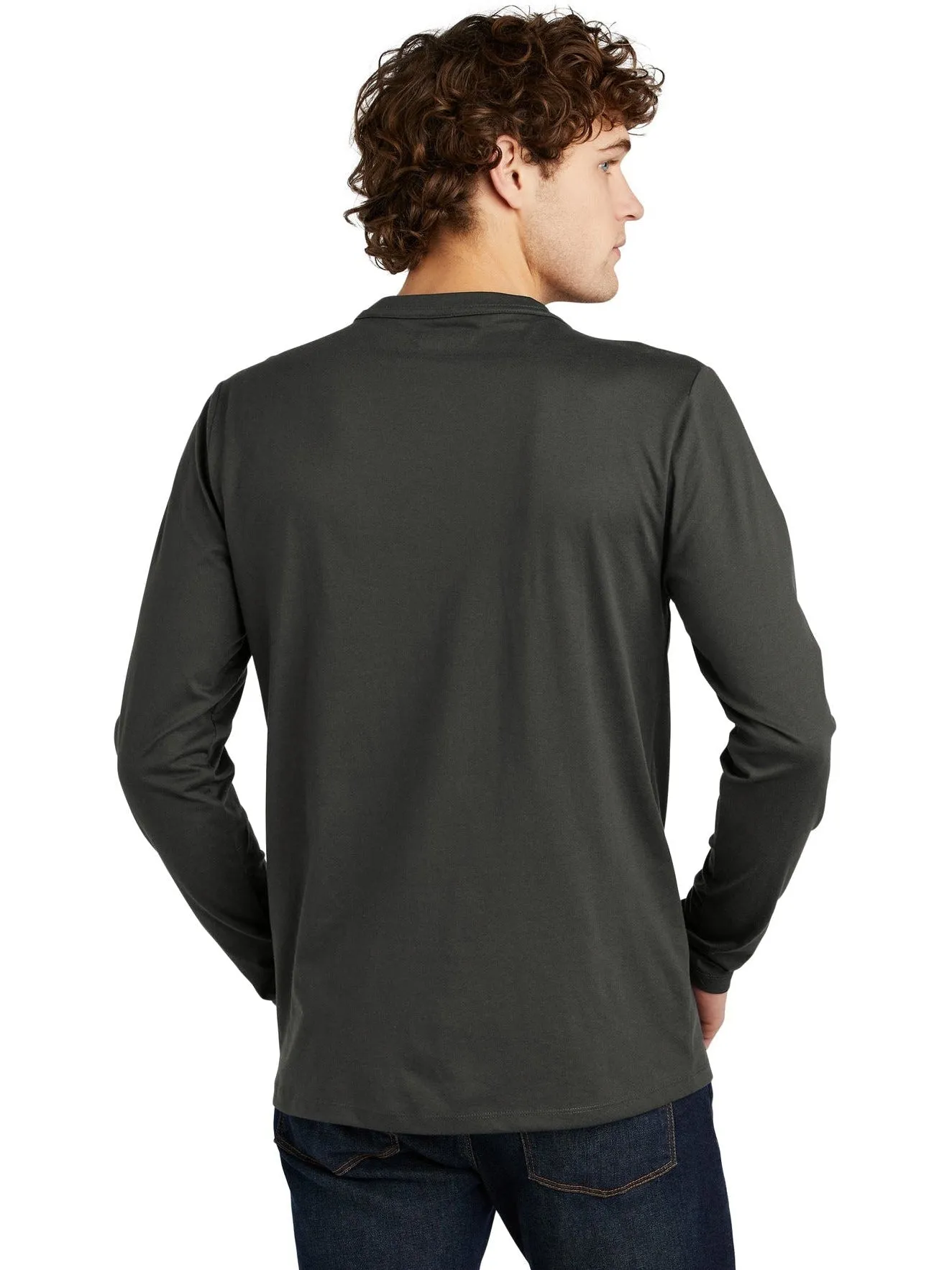 OUTLET-New EraHeritage Blend Long Sleeve Crew Tee
