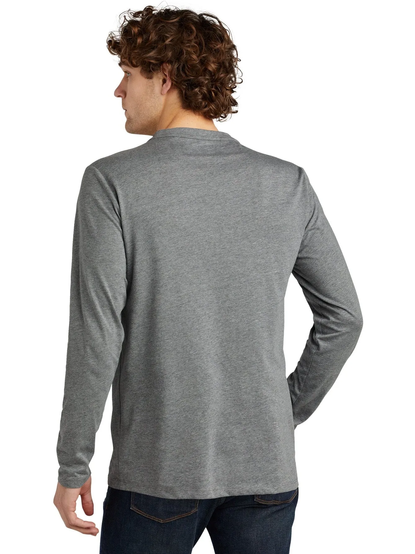 OUTLET-New EraHeritage Blend Long Sleeve Crew Tee