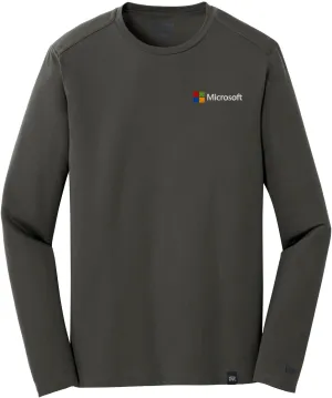 OUTLET-New EraHeritage Blend Long Sleeve Crew Tee