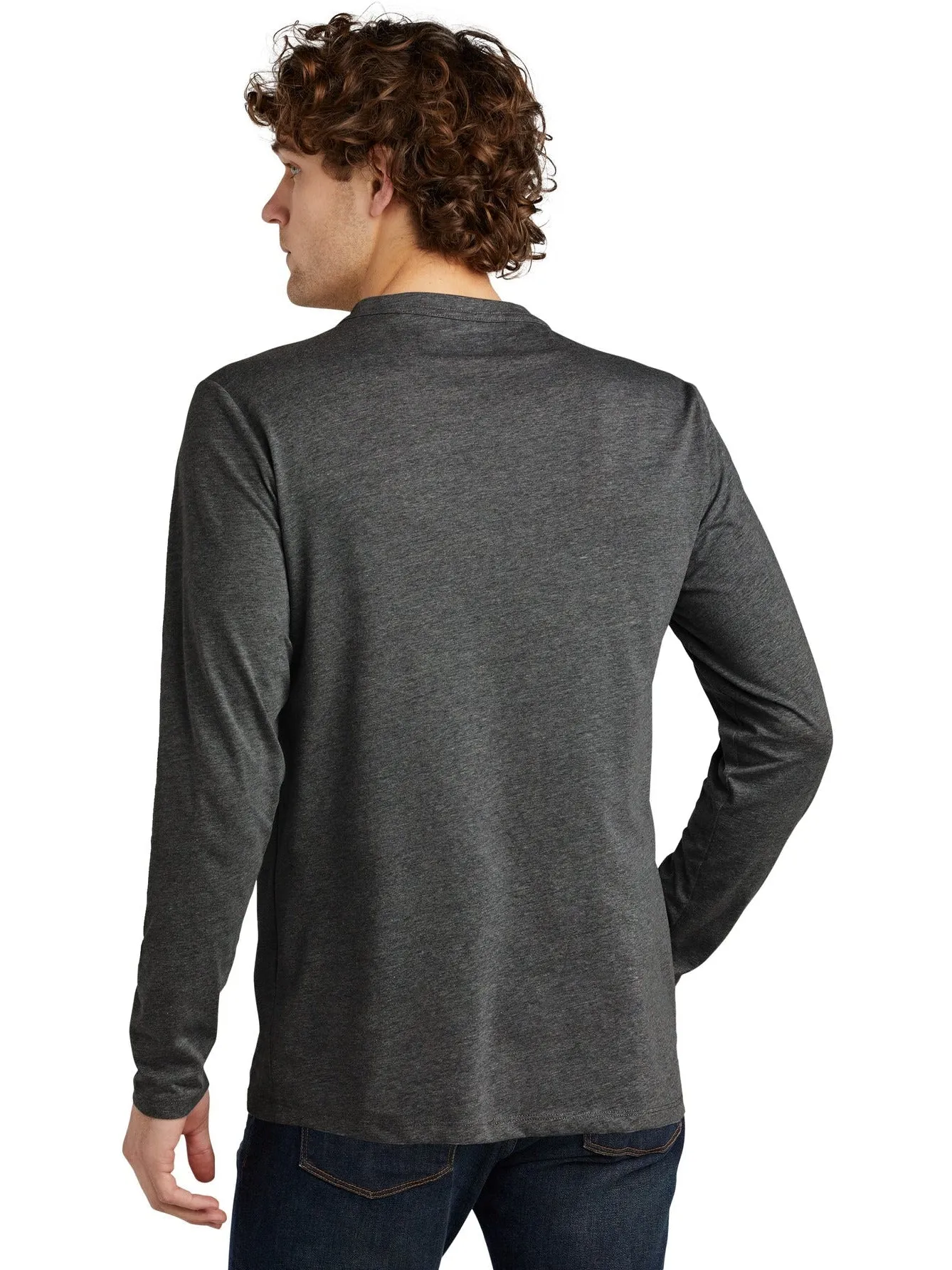 OUTLET-New EraHeritage Blend Long Sleeve Crew Tee