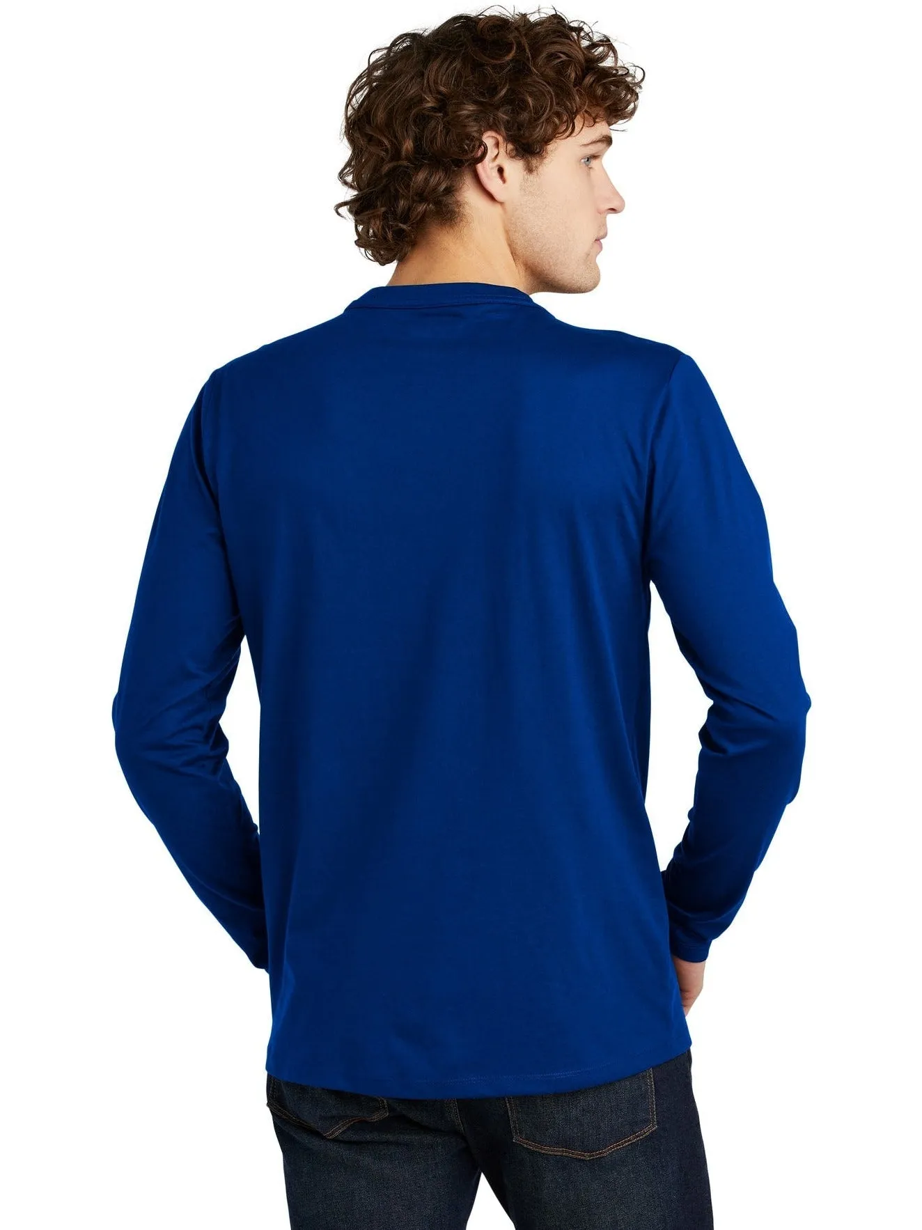 OUTLET-New EraHeritage Blend Long Sleeve Crew Tee