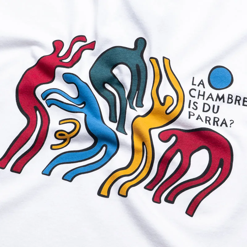 Parra La Chambre Nuit Tee - White