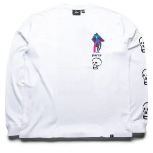 Parra Lowering The Bar L/S Tee - White