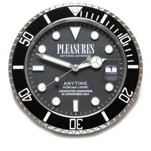 Pleasures Anytime Clock - Black