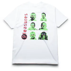 Pleasures Head Tee - White