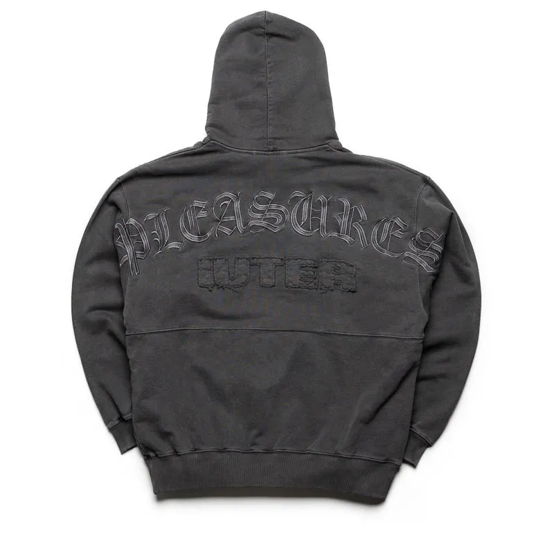 Pleasures Marco Hoodie - Charcoal
