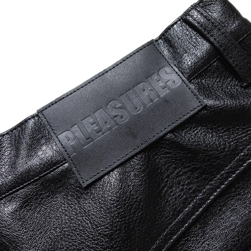 Pleasures Plaster Baggy Shorts - Black