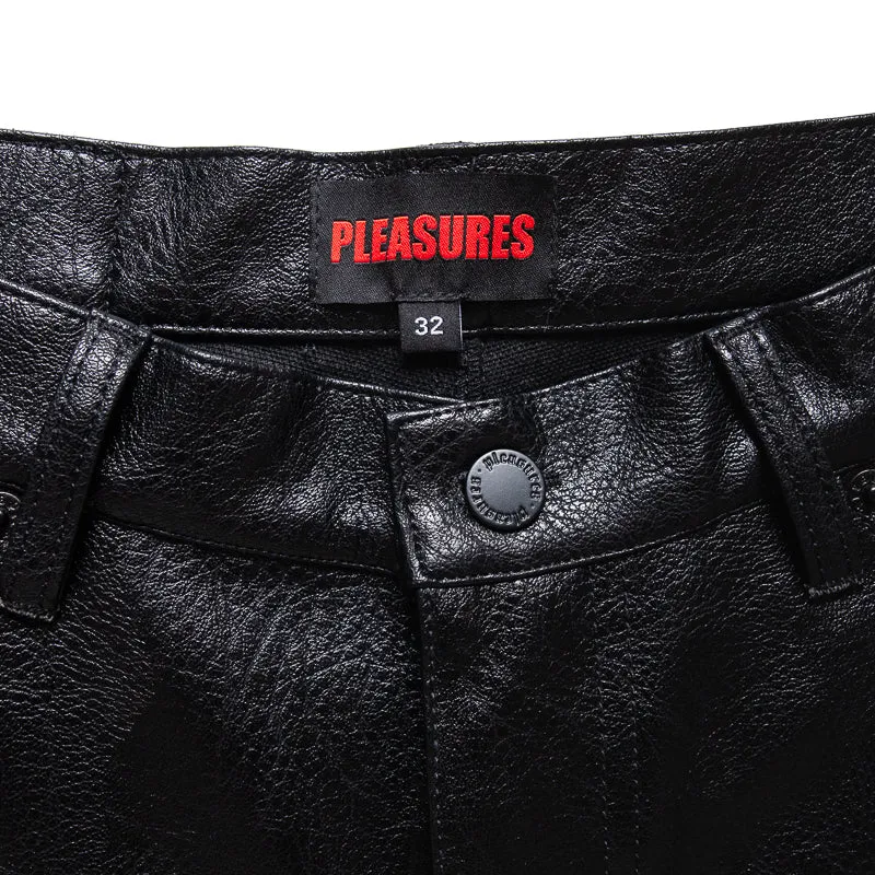 Pleasures Plaster Baggy Shorts - Black