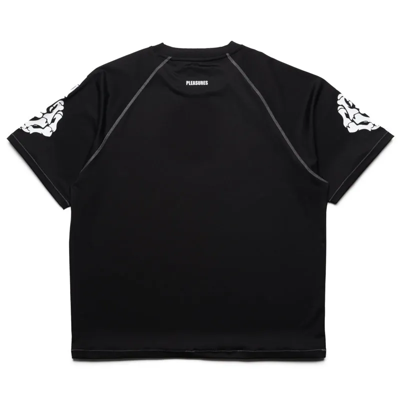 Pleasures Pollution Boxy Raglan Tee - Black