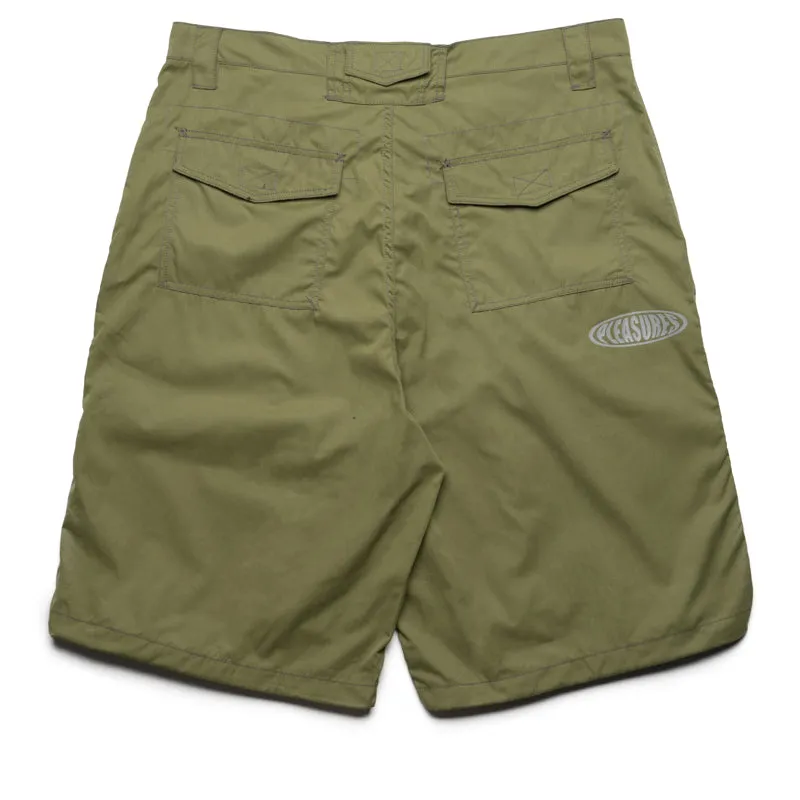 Pleasures Raider Cargo Shorts - Olive