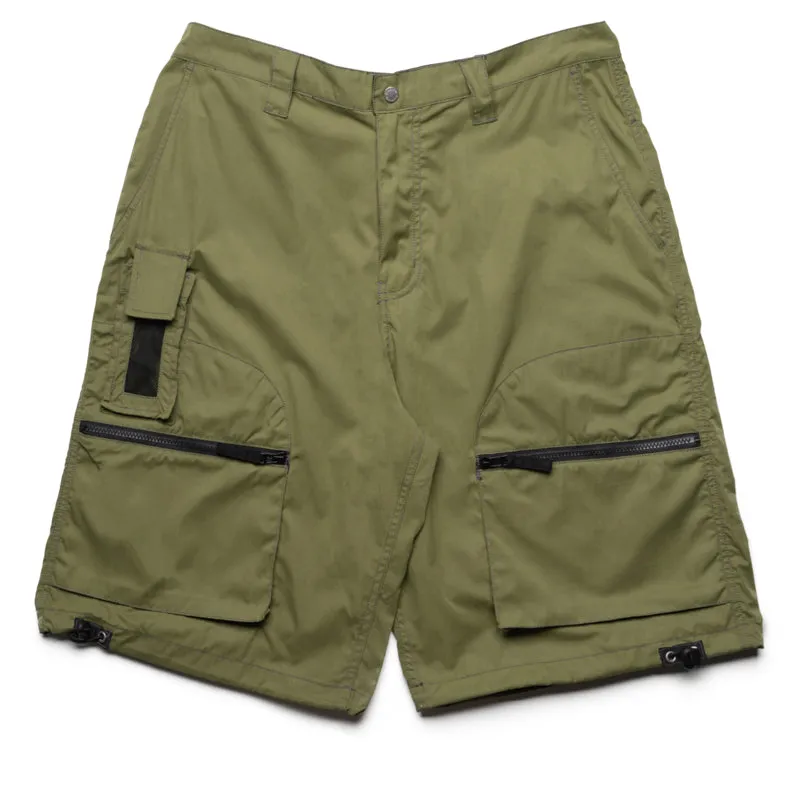 Pleasures Raider Cargo Shorts - Olive