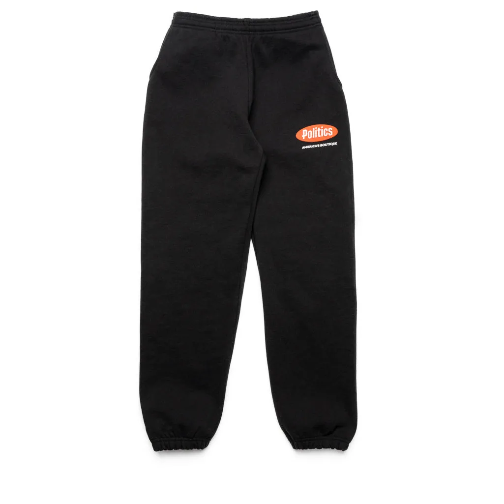Politics America's Boutique Sweatpants - Black