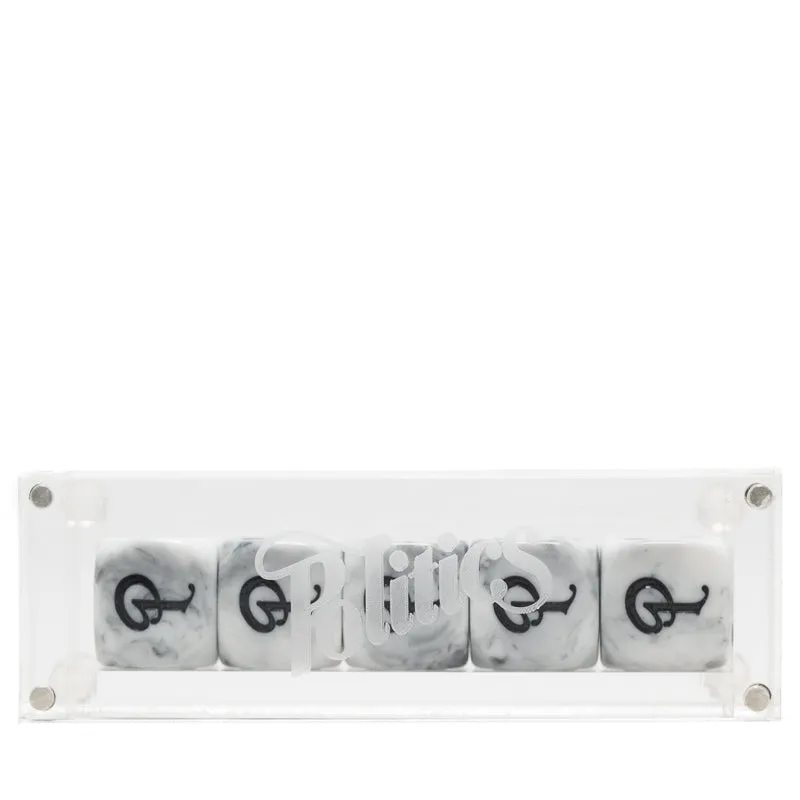 Politics Dice - Marble