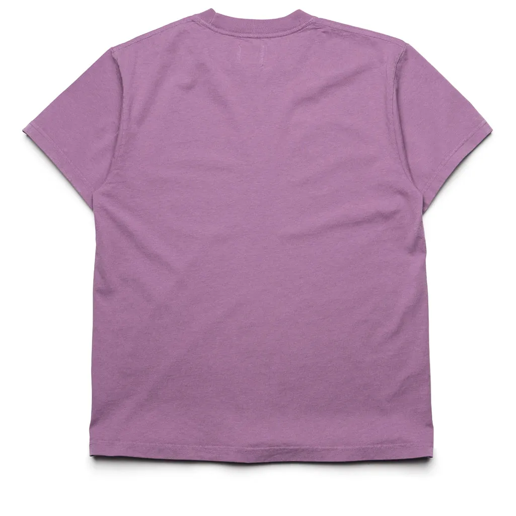 Politics Every Days Tee - Plum